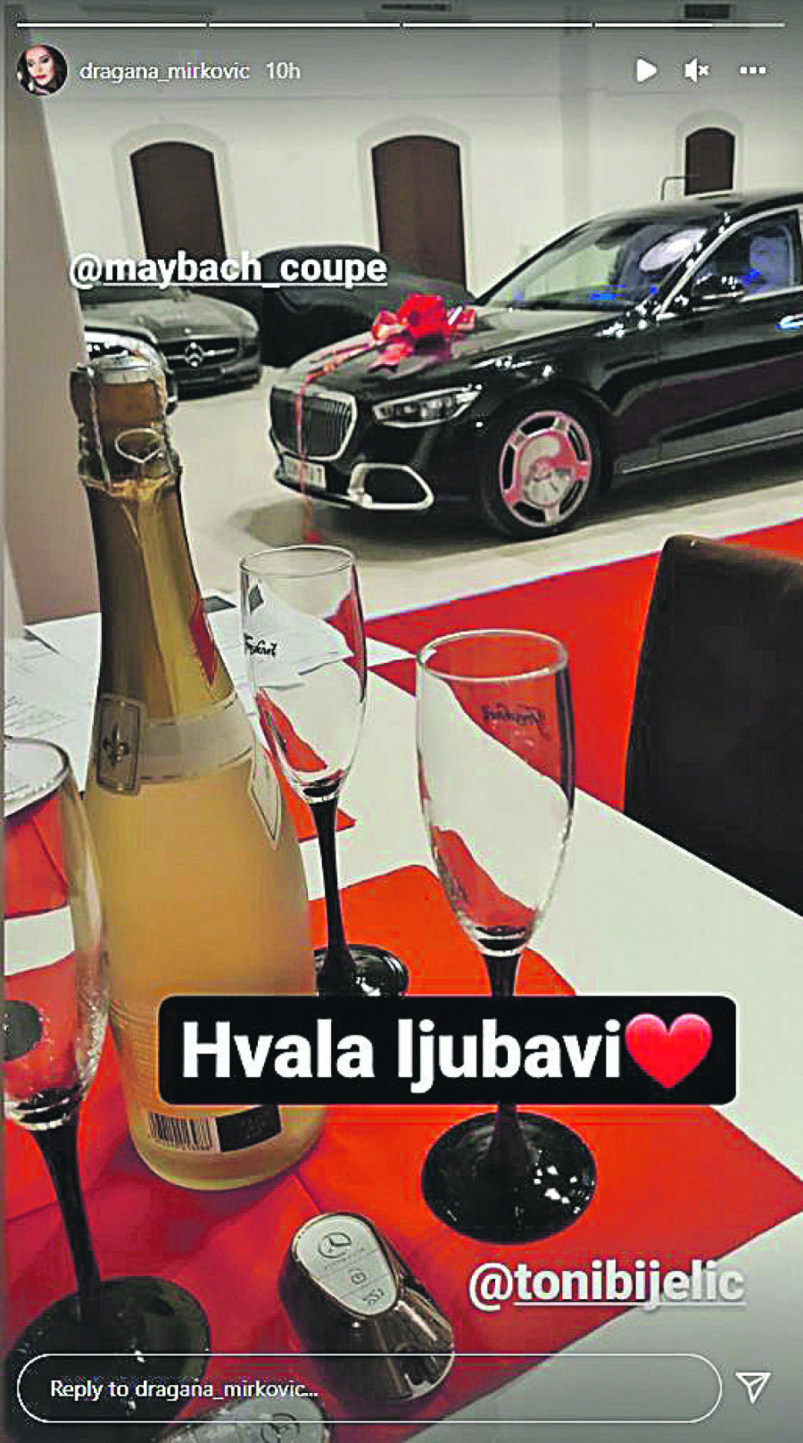 ALO! SAZNAJE! Dragana od Tonija dobila auto vredan skoro milion evra, unutra svarovski kristali, a ovo pre njega niko na svetu nije uradio!