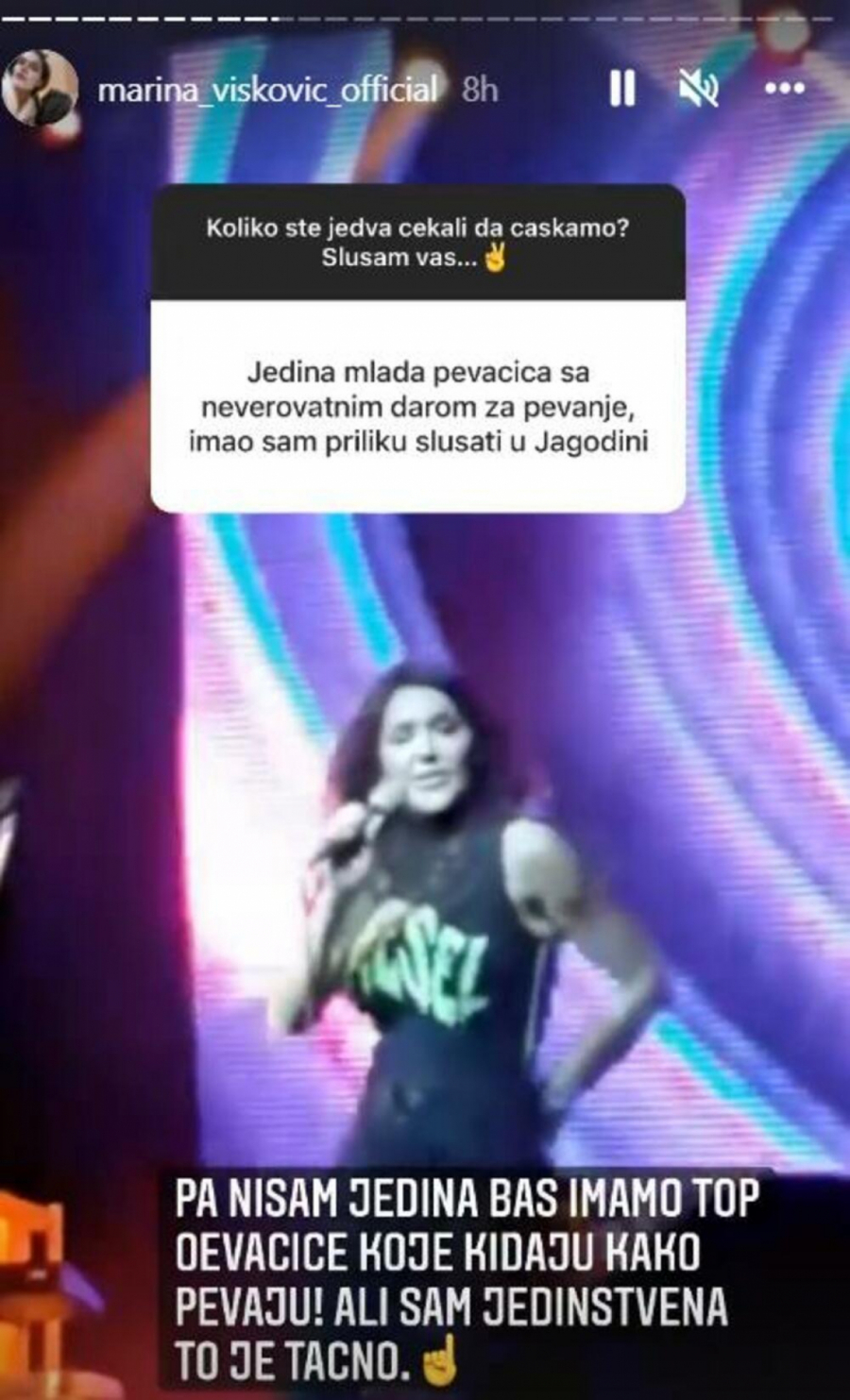 DAVALA ŠANSE, PA SE OPEKLA U LJUBAVI! Viskovićeva deli ljubavne savete, a ovakvo mišljenje ima o svojim koleginicama! (FOTO)