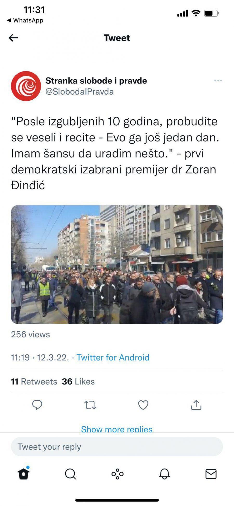 NIŠTA MU NIJE SVETO Đilas skuplja glasove na mrtvom Đinđiću