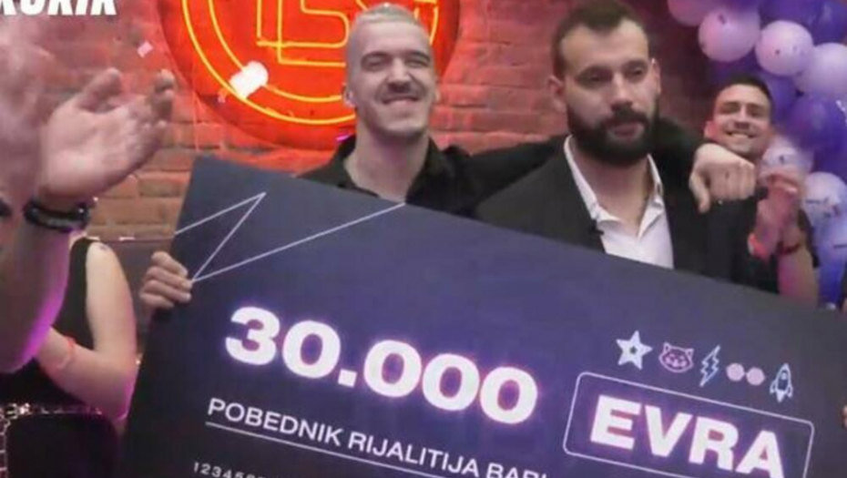 DAVOR JE POBEDNIK RIJALITI BARA! Darmanović osvojio 30.000 evra, ludilo atmosfera!