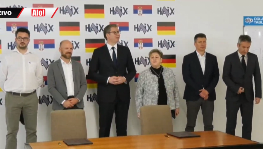 PREDSEDNIK VUČIĆ U VRANJU Lepo je kada vam dođe Nemac ovde! U Teklasu će biti zaposleno oko 1.500 ljudi (FOTO/VIDEO)