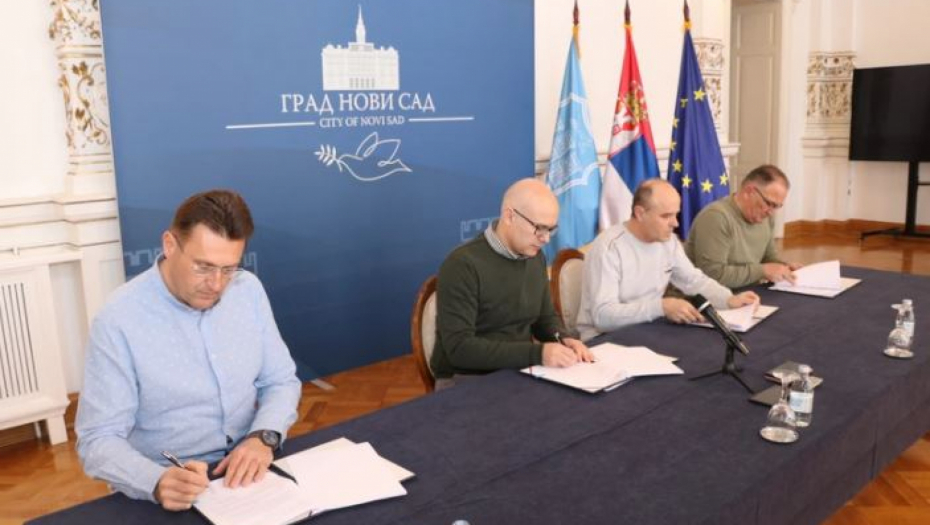 POTPISAN NOVI KOLEKTIVNI UGOVOR SA SINDIKATIMA Minimalna zarada u javnim preduzećima u Novom Sadu izjednačena sa sa republičkom