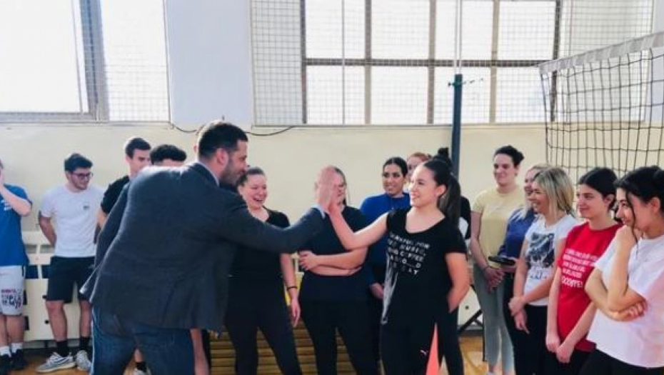 PROMOCIJA PRAVIH VREDNOSTI I ZDRAVOG ŽIVOTA!  Ministar Udovičić posetio Valjevo i Ljig: Sport i rekreacija nemaju alternativu!