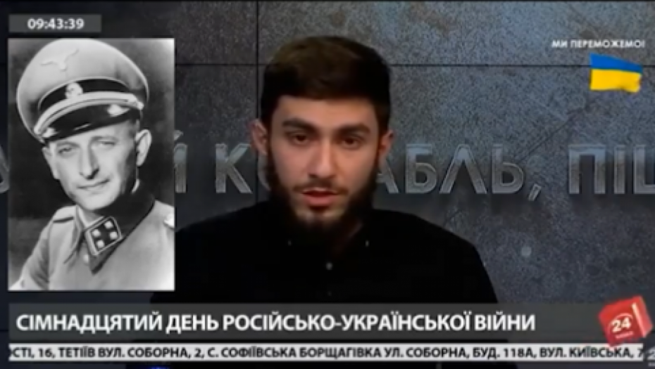 NACIZAM UŽIVO Voditelj ukrajinske TV citirao Hitlerovog saradnika i pozvao na ubijanje ruske dece (VIDEO)