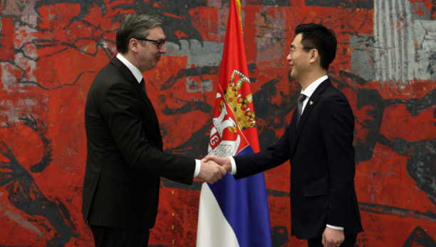 Predsednik Vučić primio akreditive novih ambasadora Alžira, Koreje, Libije i Egipta (FOTO)