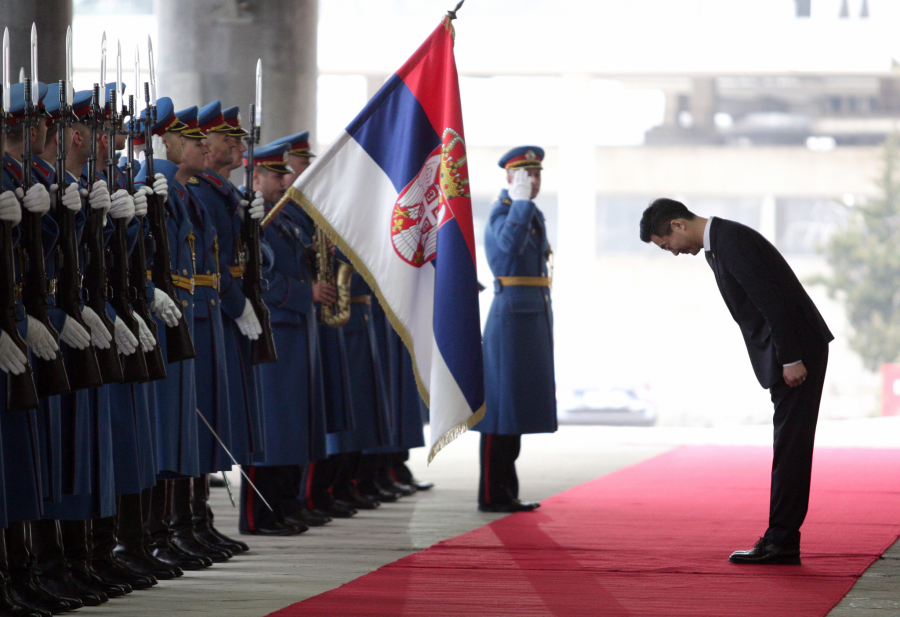 Predsednik Vučić primio akreditive novih ambasadora Alžira, Koreje, Libije i Egipta (FOTO)