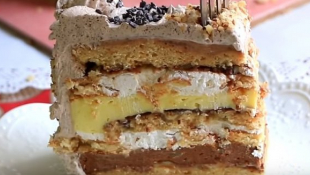 MAGIČNA KREMASTA TORTA: Pravi se za pet minuta, bez jaja, brašna i mleka, topi se u ustima