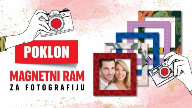 POKLON Alo! vam 21. marta poklanja magnetni ram za fotografiju