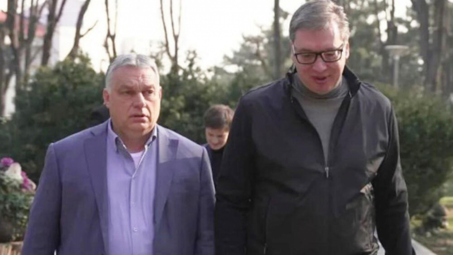 DA ŠTO ČEŠĆE ODLAZIMO U PRELEPU BUDIMPEŠTU Vučić i Orban zajedno doručkovali pred otvaranje brze pruge (FOTO)