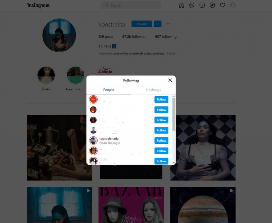 NIJE SE NALJUTILA ZBOG KOMPROSTE! Konstrakta oduševljena, zapratila Nadu Topčagić na Instagramu, a evo šta kaže folkerka!