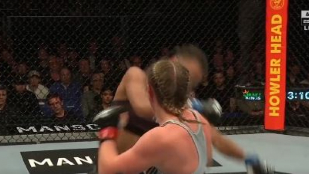 POSLALA JE NA SPAVANJE! Ovakav nokaut se retko viđa! (VIDEO)