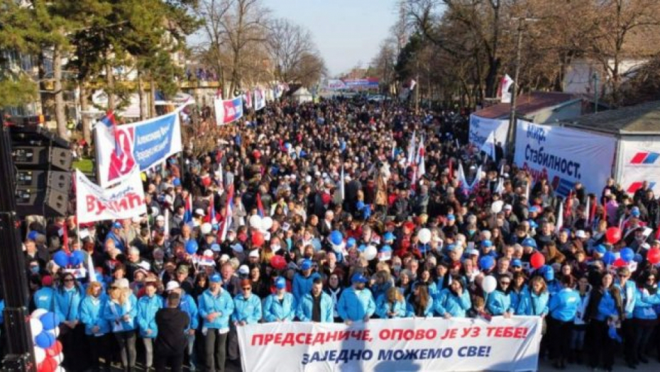 VUČIĆ POSETIO OPOVO Ne smemo da dopustimo Podgorici, Prištini i Zagrebu da nas uvuku u svoje blato (FOTO/VIDEO)