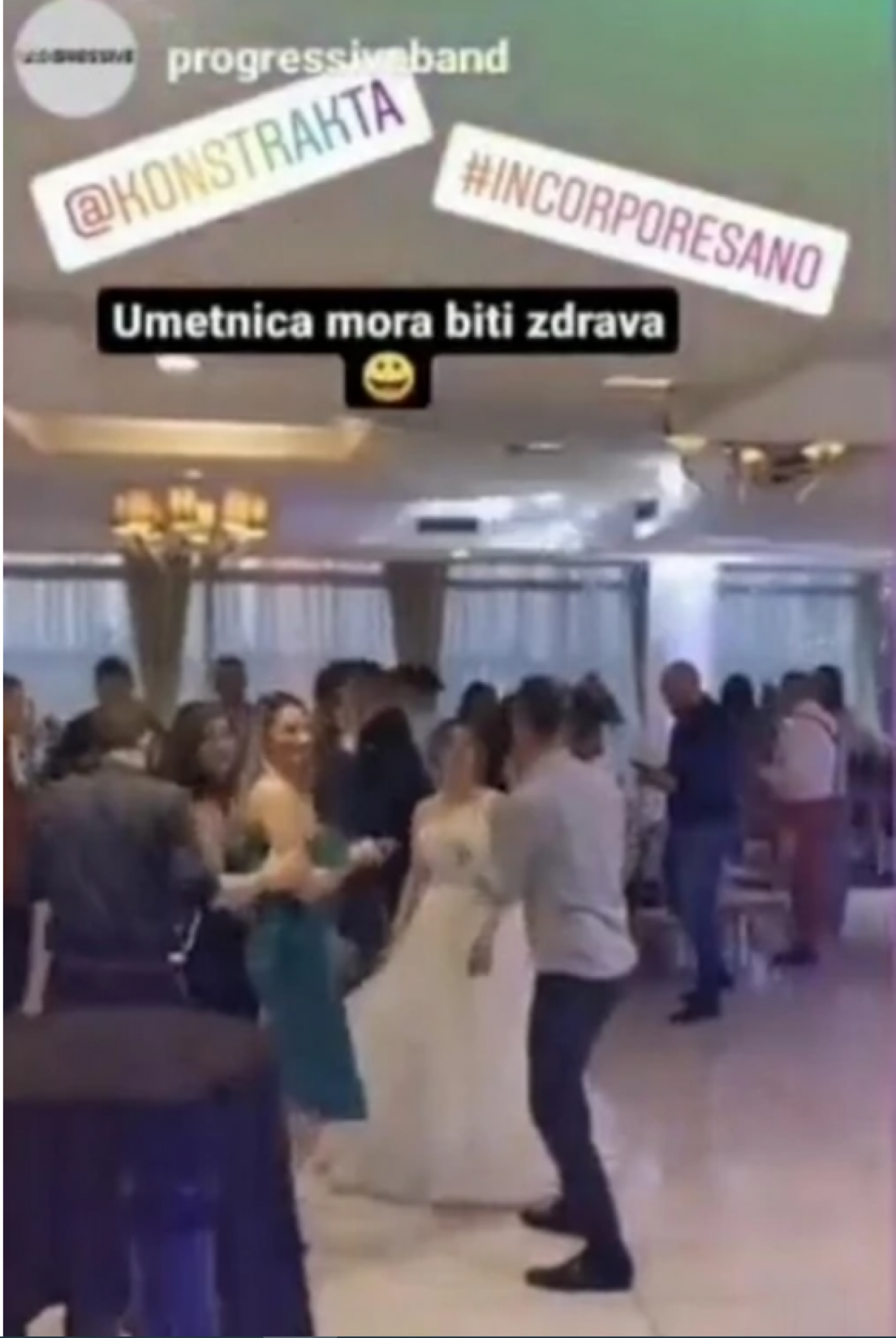 DRUŠTVENE MREŽE GORE ZBOG OVOGA! Konstraktina pesma postala apsolutni hit i na svadbama, mladenci i gosti u transu!