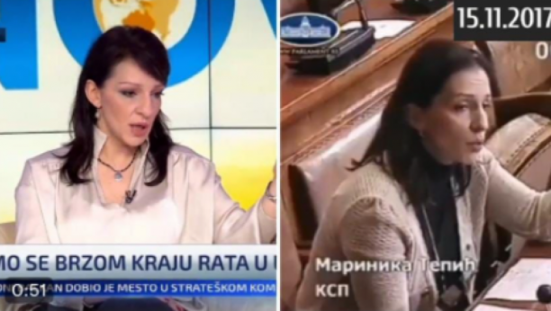 ĐILASOVA MARINIKA MASNO SLAGALA Pokušala je danas da negira da je tvrdila kako su Srbi genocidan narod (VIDEO)