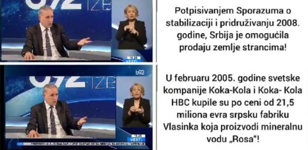 NARODE, OVAJ NE ZNA ŠTA PRIČA Đilasov kandidat Ponoš bi da sačuva ono što su njegovi šefovi već prodali i uništili (VIDEO)