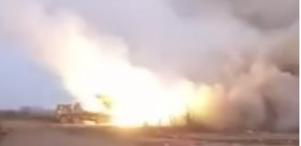 UDARNO: SNIMAK SA UKRAJINSKOG FRONTA Pogledajte dejstvo ruske raketne artiljerije u Hersonskoj oblasti (VIDEO)
