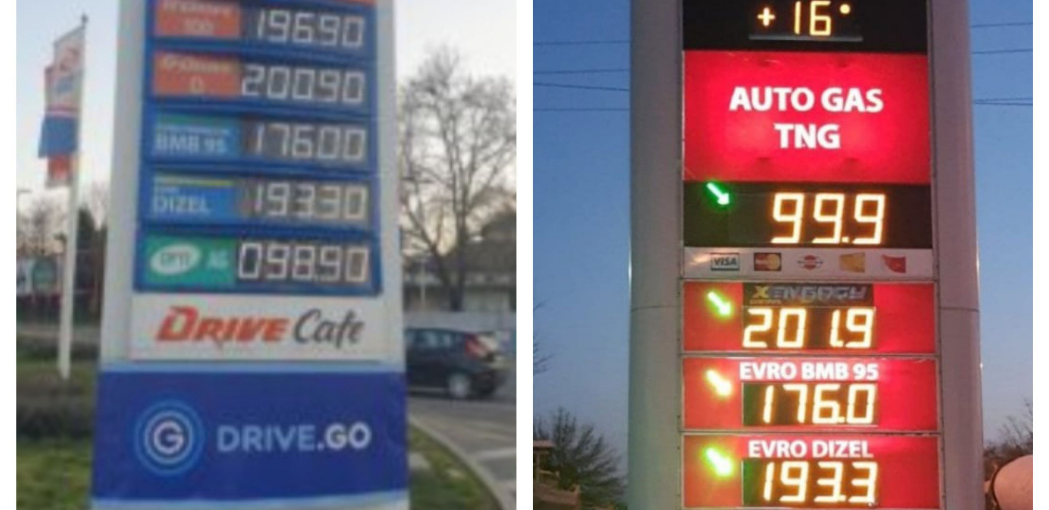 EVRO DIZEL NA NIS PETROLU I KNEZ PETROLU NIŽI ZA 4,7 DINARA PO LITRU