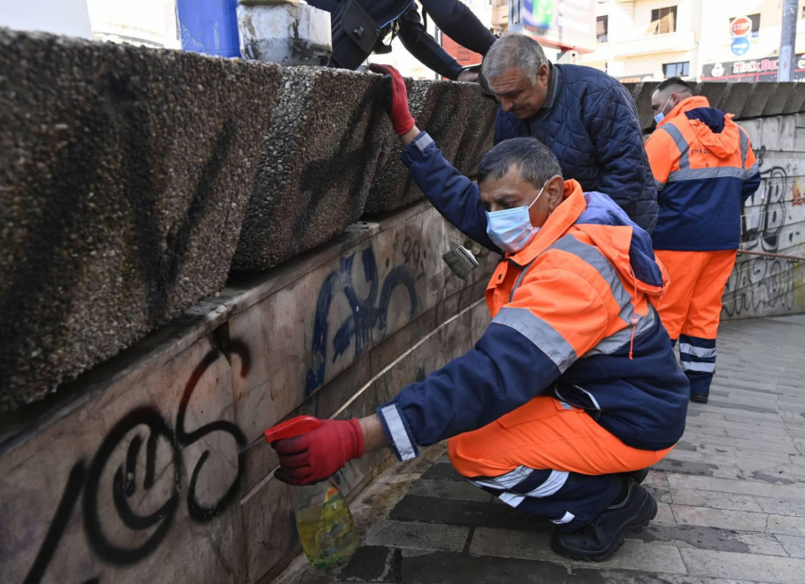 MILION EVRA ZA LEPŠI GRAD Vesić: Beograd ove godine obezbeđuje novac za uklanjanje grafita