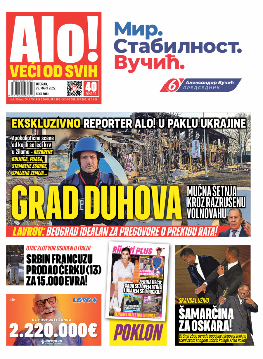 EKSKLUZIVNO ALO! U GRADU DUHOVA  Naš reporter u paklu Ukrajine