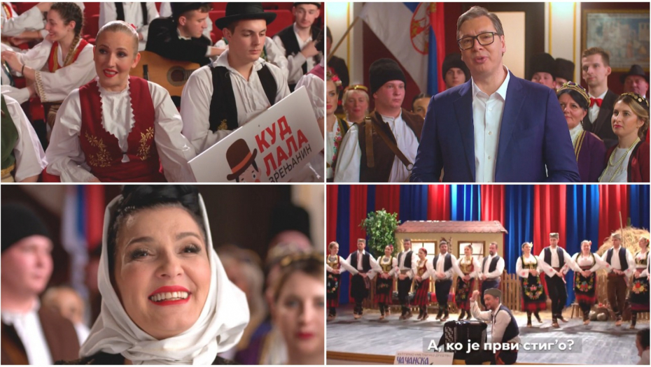 "EJ, TA NE MOŽETE SA NAMA DA SE MERITE" Folkloraši krenuli u raspravu na smotri, a onda se pojavio Vučić: Svi igramo na istu muziku!