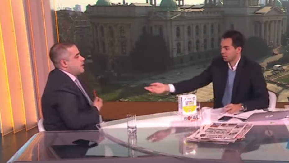 "AJDE SAD ĆUTI MALO!" Pale teške reči - Miša Vacić i Filip Čukanović se žestoko svađali u programu uživo!