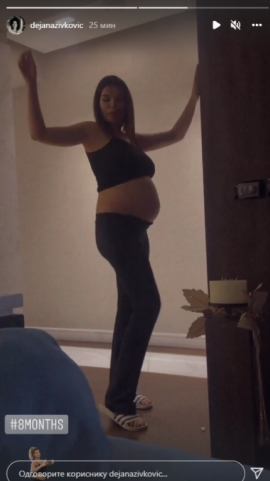 SA STOMAKOM DO ZUBA IGRA KOLO Manekenka u osmom mesecu uvija telo, ovakvu trudnicu do sada definitivno niste videli! (FOTO)