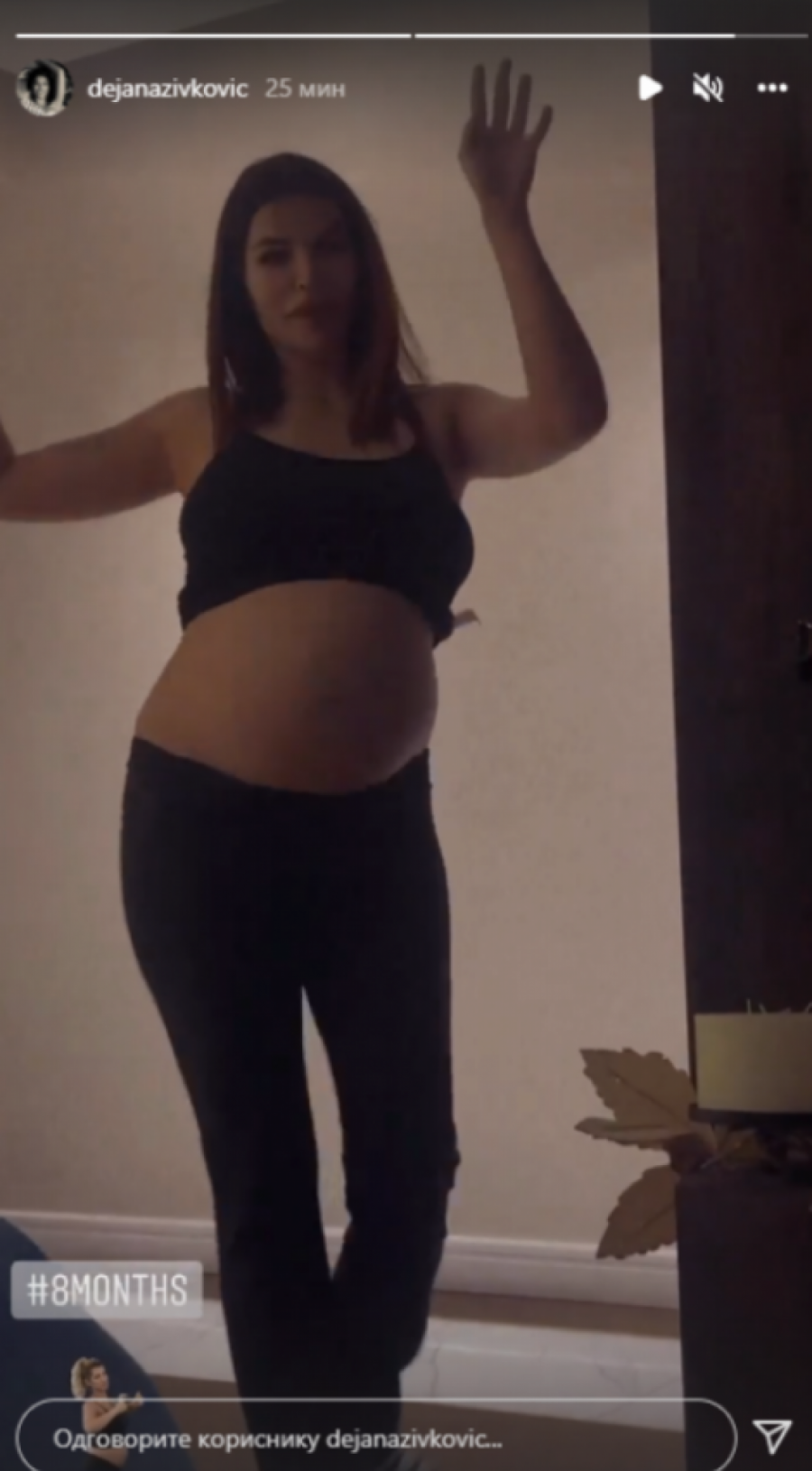 SA STOMAKOM DO ZUBA IGRA KOLO Manekenka u osmom mesecu uvija telo, ovakvu trudnicu do sada definitivno niste videli! (FOTO)
