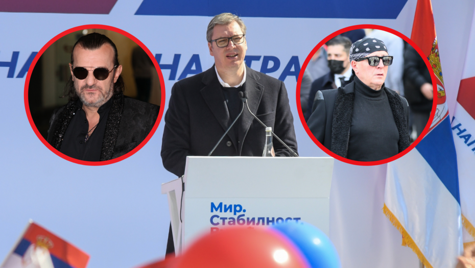 ALO SAZNAJE Aca Lukas i Oliver Mandić podržali Vučića za predsednika i listu "Aleksandar Vučić - Zajedno možemo sve"