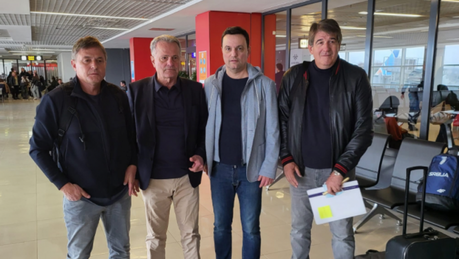 IMENA PROTIVNIKA NISU BITNA, ZANIMA ME SAMO SRBIJA! Delegacija FSS otputovala na žreb, Piksi oduševio naciju