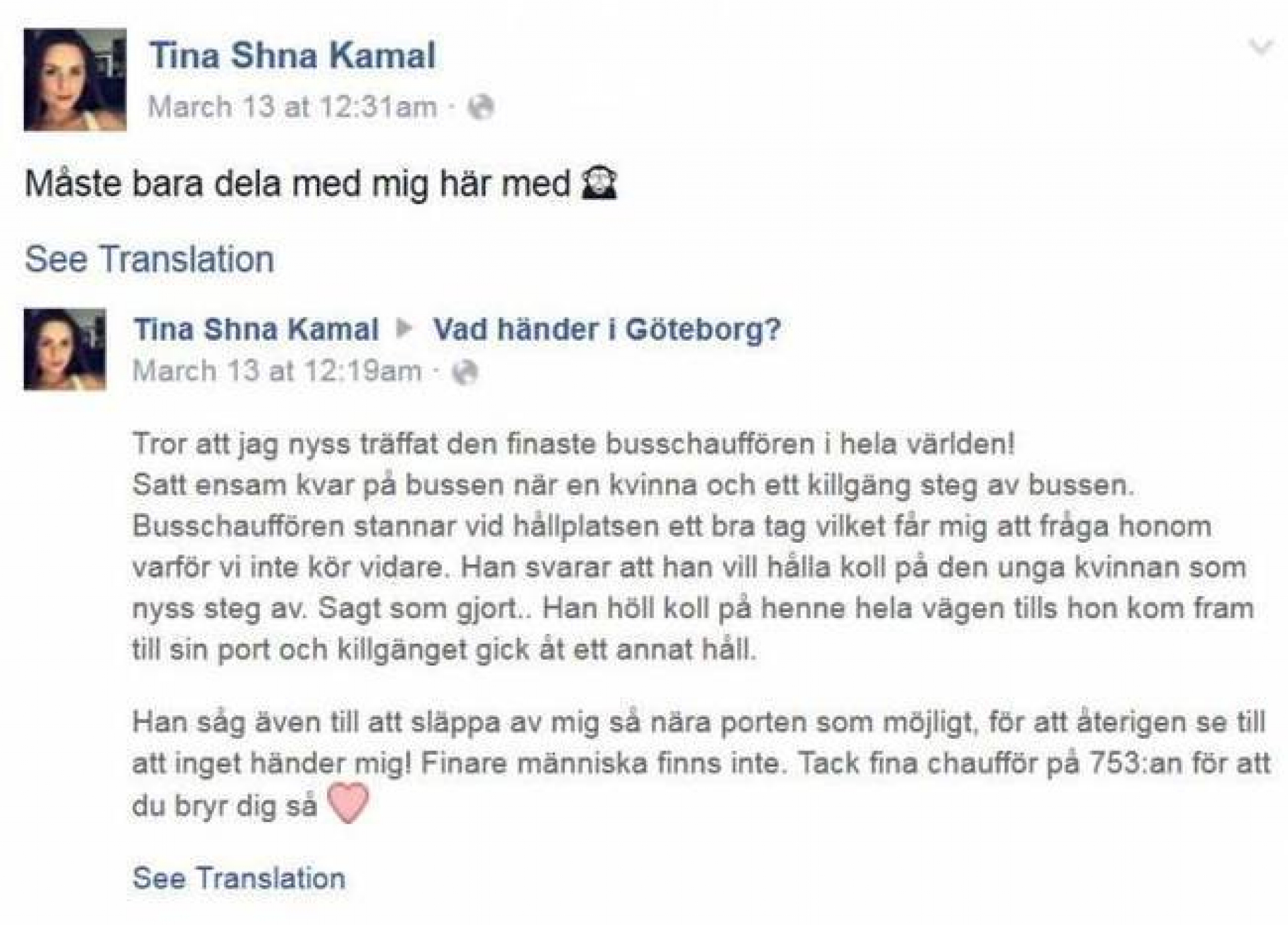 BILA JE SAMA U NOĆNOM AUTOBUSU KADA JE VOZAČ STAO I POGLEDAO U RETROVIZOR Osetila je strah, a ono što je usledilo ostaviće vas bez reči