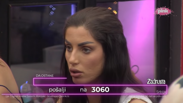 MIMA PALA U ZABORAV Gruja na sve načine pokušava da osvoji ovu zadrugarku, žurka je sve promenila