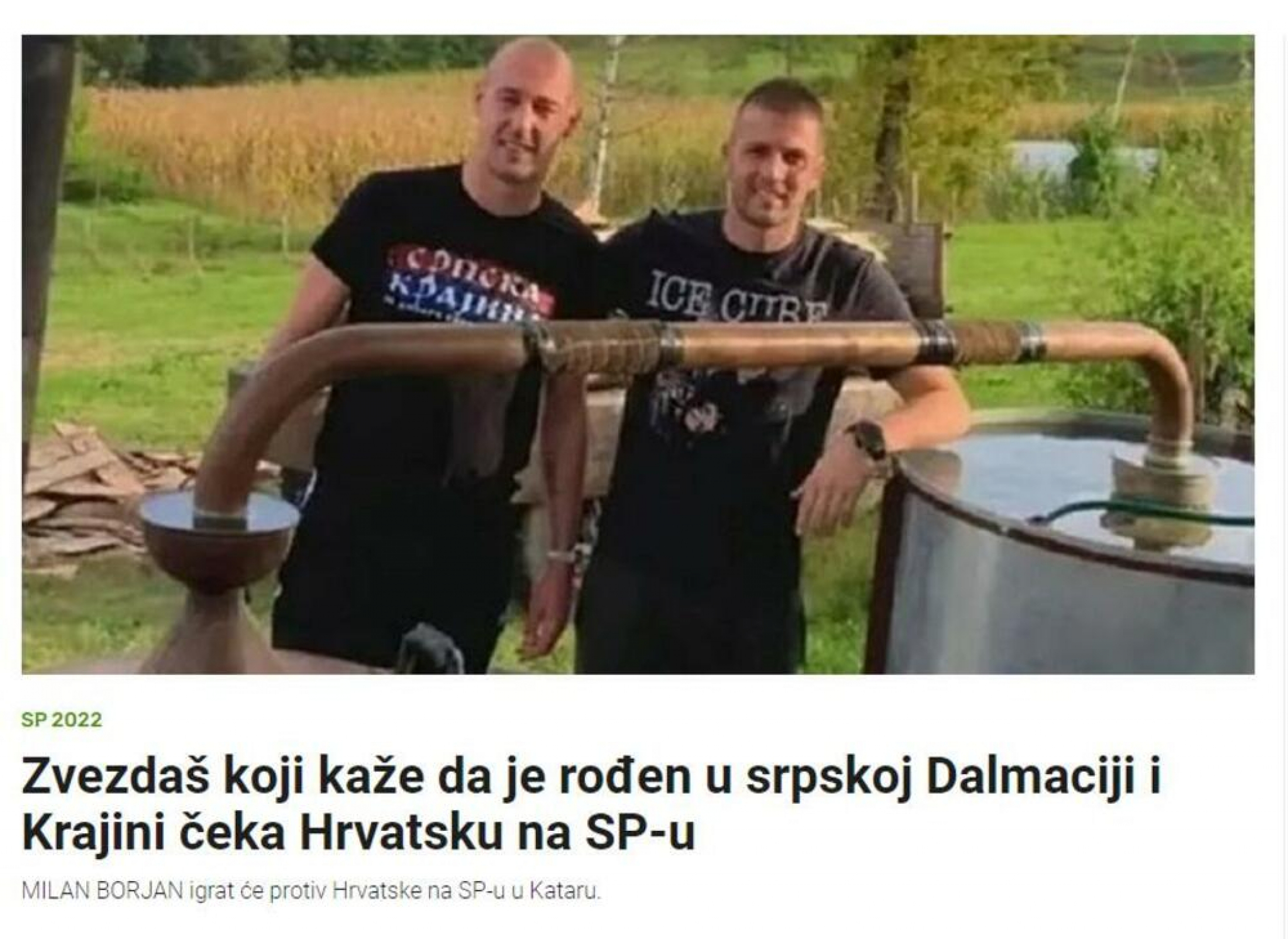 BORJAN ĆE OPET NA TRAKTOR! Bolesne uvrede Hrvata na račun Zvezdinog kapitena, ovo je baš prešlo svaku granicu! (FOTO)