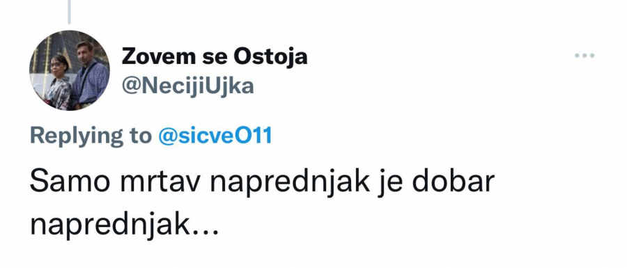 I VAŠIM ŽENAMA MOGU DA PUCAJU U GLAVE Jezive pretnje Vesiću i Orliću: Samo mrtav naprednjak je dobar naprednjak!
