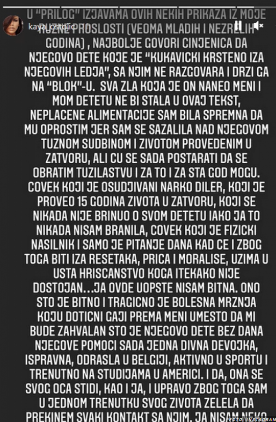 ONA SE SVOG OCA STIDI! Nakon oglašavanja Kajinog muža povodom skandala koji je uzdrmao javnost, ni pevačica nije štedela reči! (FOTO)