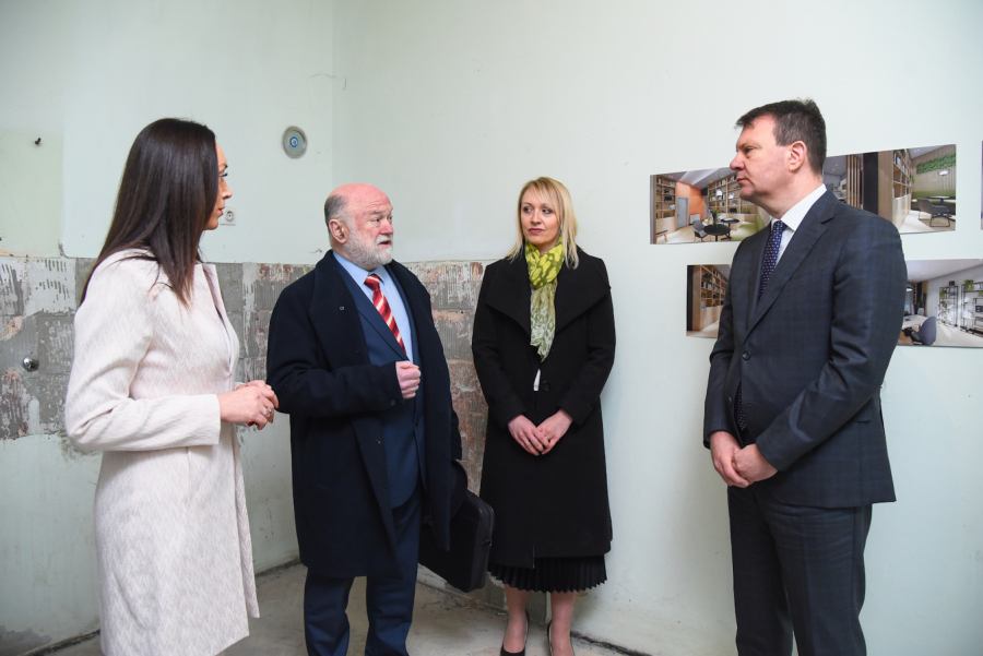 MIROVIĆ OBIŠAO ZNAČAJNE RADOVE Rekonstrukcija objekta Zavoda za kulturu vojvođanskih Rusina (VIDEO)