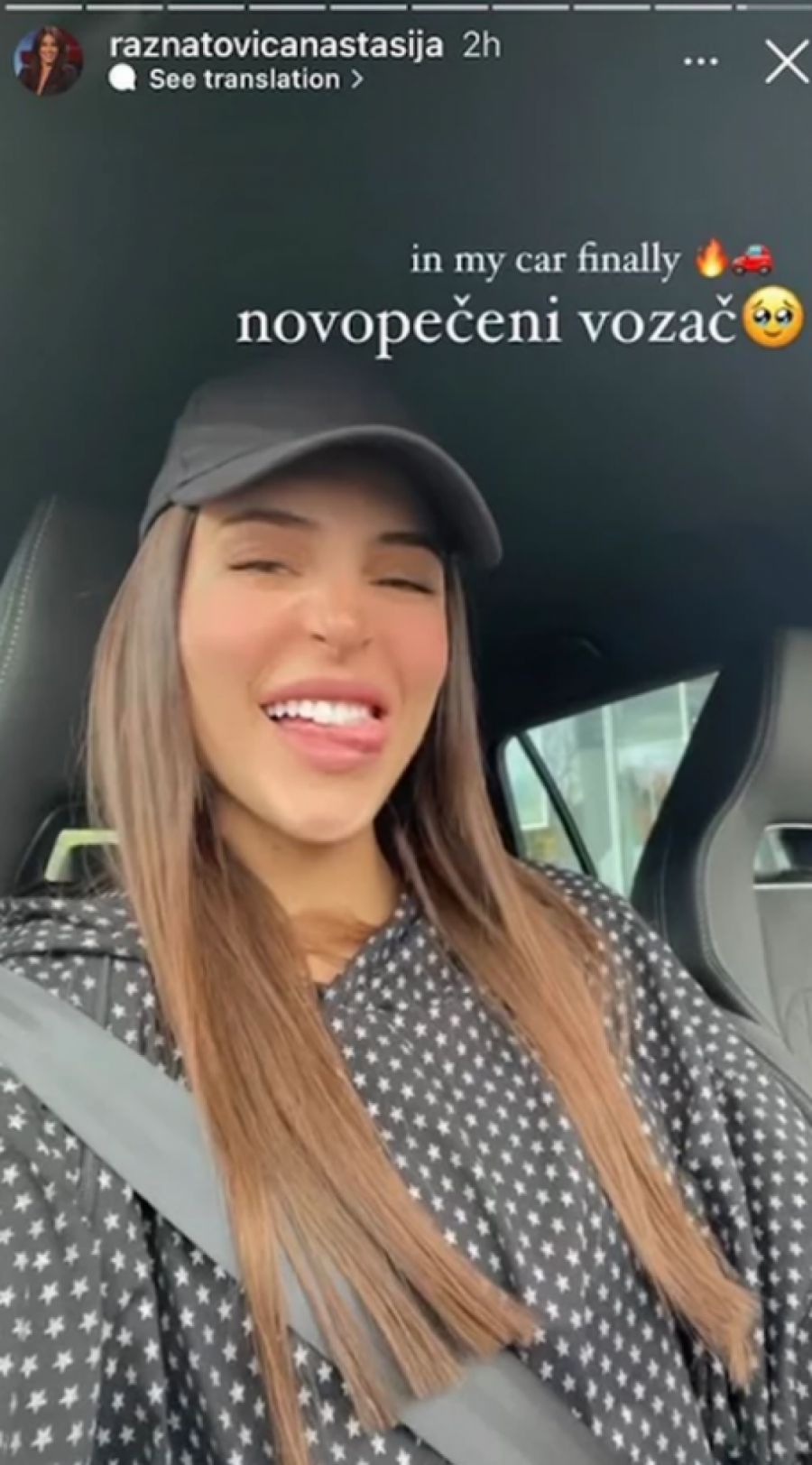 KUPILA DŽIP OD 40.000 EVRA! Anastasija Ražnatović položila vožnju i odmah se počastila besnom mašinom, a evo koga je prvo provozala!