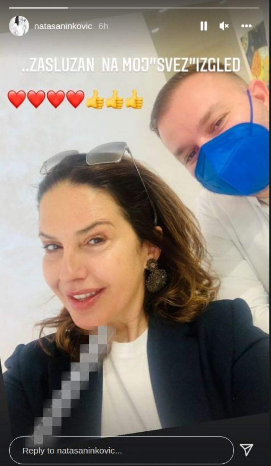 GLUMICA POSETILA ESTETSKU KLINIKU! Nataša Ninković pokazala izgled nakon operacije, uklonila ono po čemu je prepoznatljiva! (FOTO)