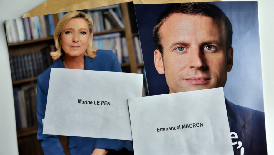 DRUGI KRUG Biće tesno, mala prednost Makrona u odnosu na Le Pen!