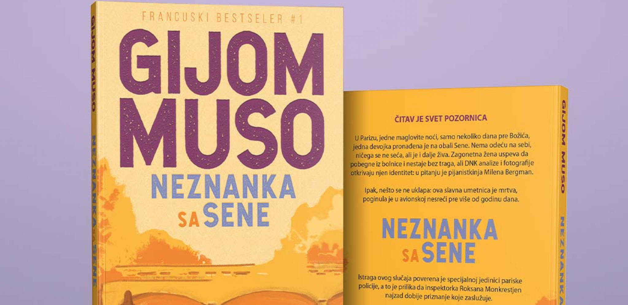 Budite prvi koji će pročitati novi roman Gijoma Musoa "Neznanka sa Sene"