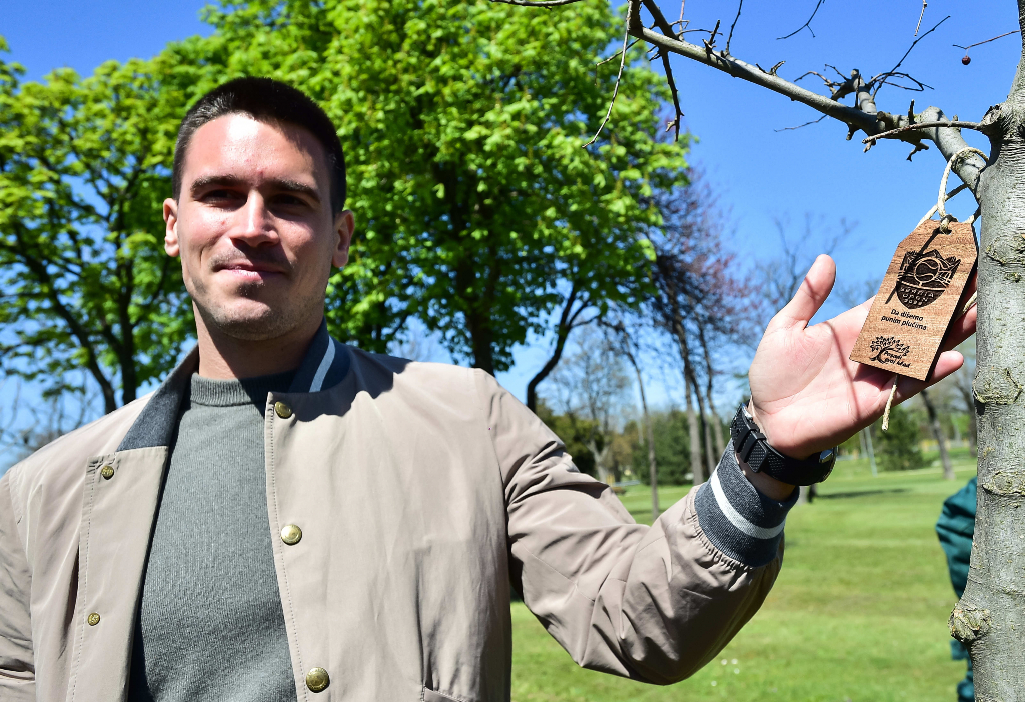 Počela akcija Jedna karta jedno drvo u okviru Serbia Open 2022