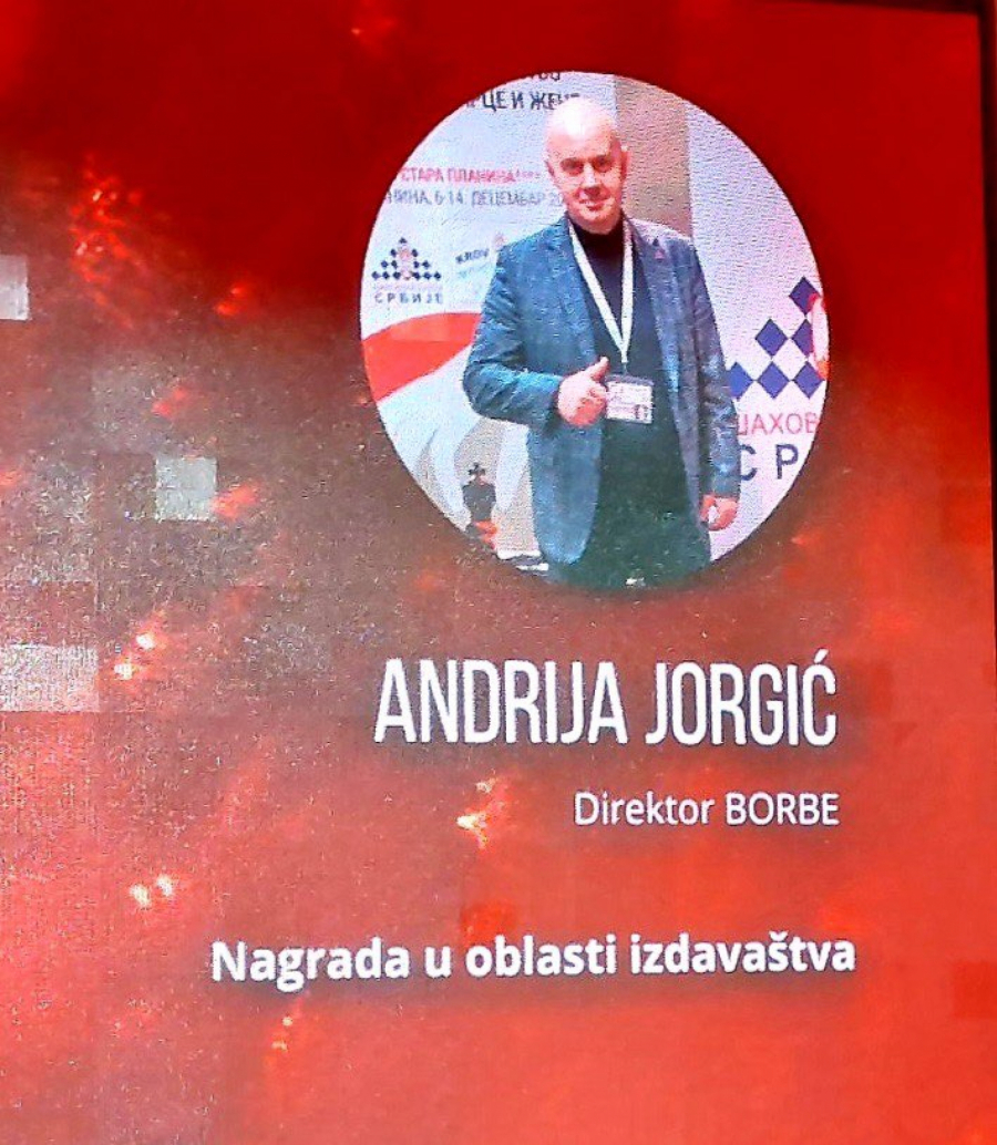 World Focus nagrada Andriji Jorgiću