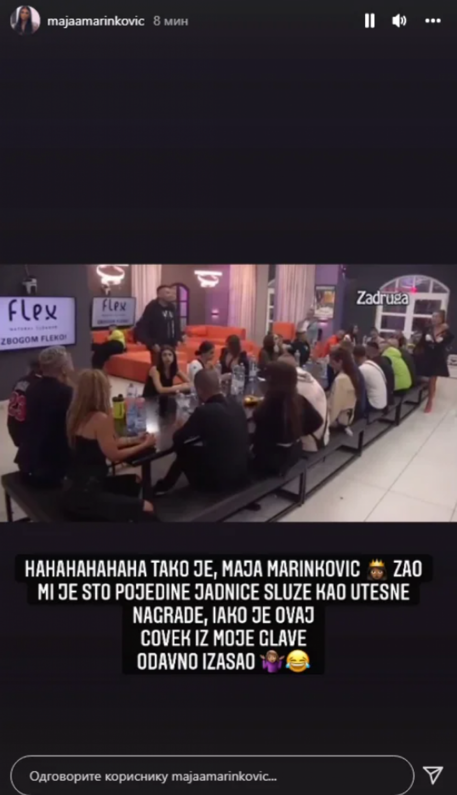 DALILA NA APARATIMA Maja Marinković je ponovo javno ismejala zbog veze sa Carem: Jadnice, bila si mu utešna nagrada