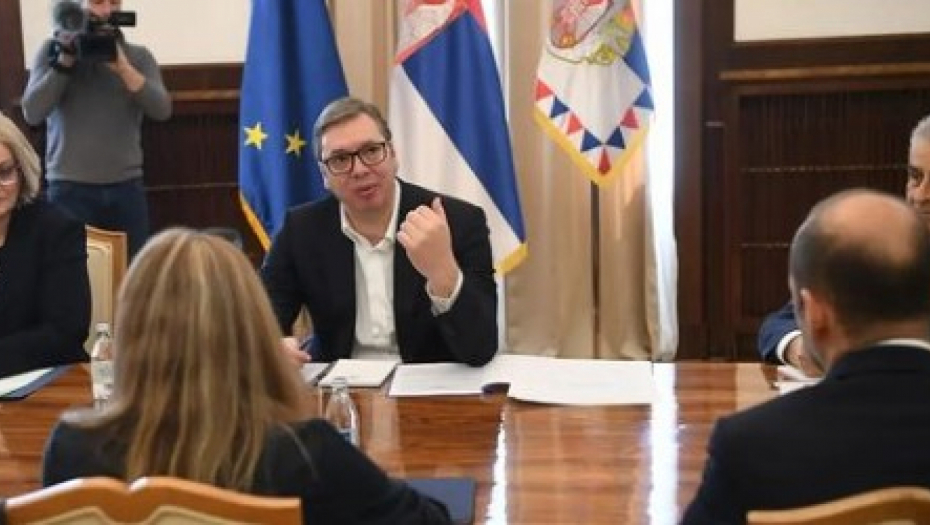 PREDSEDNIK VUČIĆ SA DELEGACIJOM SVETSKE BANKE Srbija ostvarila rast BDP-a od 7,5 odsto (FOTO)