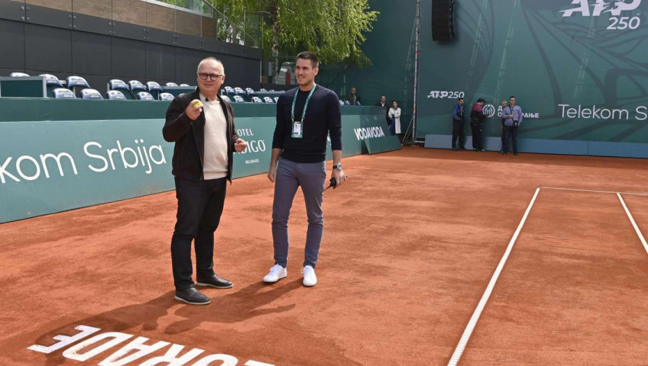 SRBIJA OPEN NE ZAOSTAJE ZA GREND SLEMOVIMA Goran Vesić: Da turnir u Beogradu postane tradicionalan (FOTO GALERIJA)