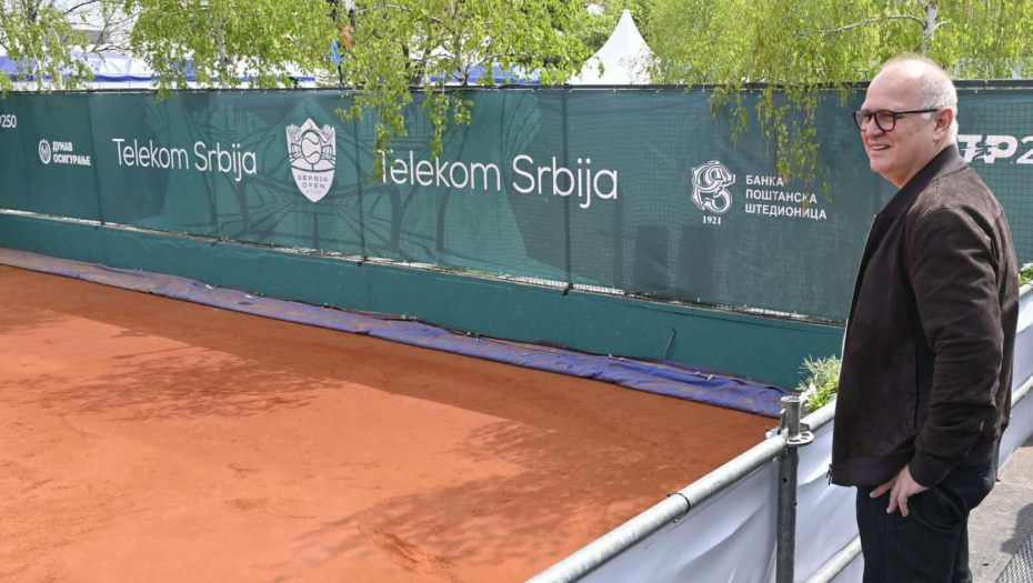 SRBIJA OPEN NE ZAOSTAJE ZA GREND SLEMOVIMA Goran Vesić: Da turnir u Beogradu postane tradicionalan (FOTO GALERIJA)