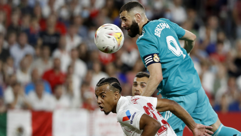 KO DRUGI NEGO BENZEMA Real posle velikog preokreta u nadoknadi srušio Sevilju