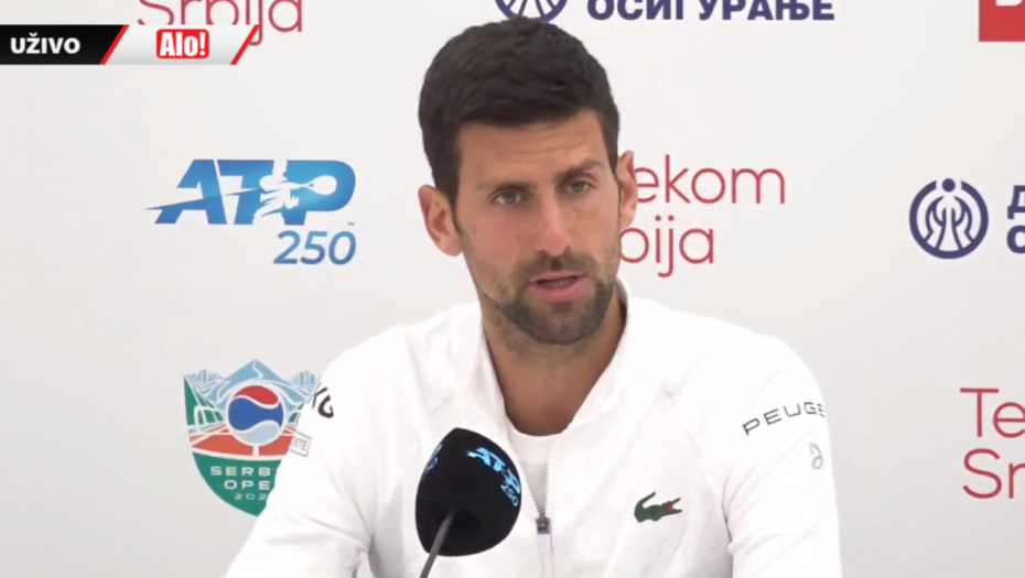 NOVAKA ŠOKIRAO NOVINAR "Ovakvo pitanje nikada nisam dobio"