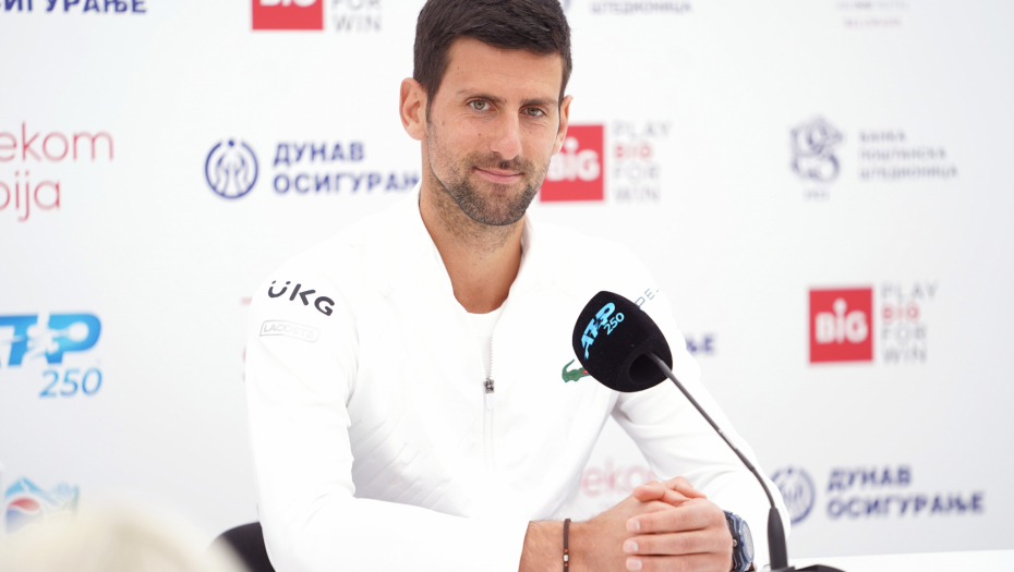 KONFERENCIJA ZA MEDIJE Novak poslao snažnu poruku: Očekujem da vidim beogradsku publiku u što većem broju