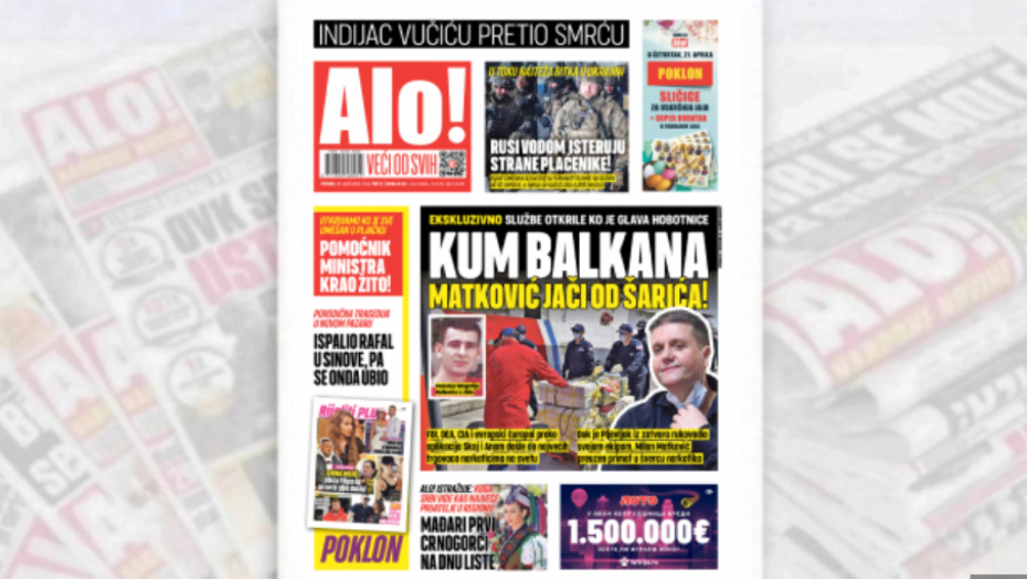 AMERI I EVROPLJANI OTKRILI KO JE GLAVA HOBOTNICE Najveći bos Balkana! Matković moćniji od Šarića