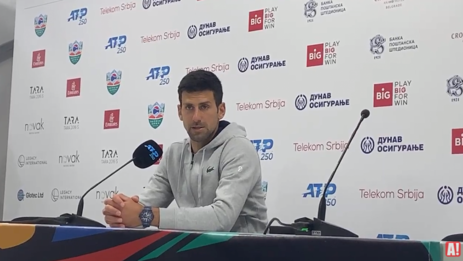 ĐOKOVIĆ OTVORIO DUŠU Novak surovo iskren posle trilera